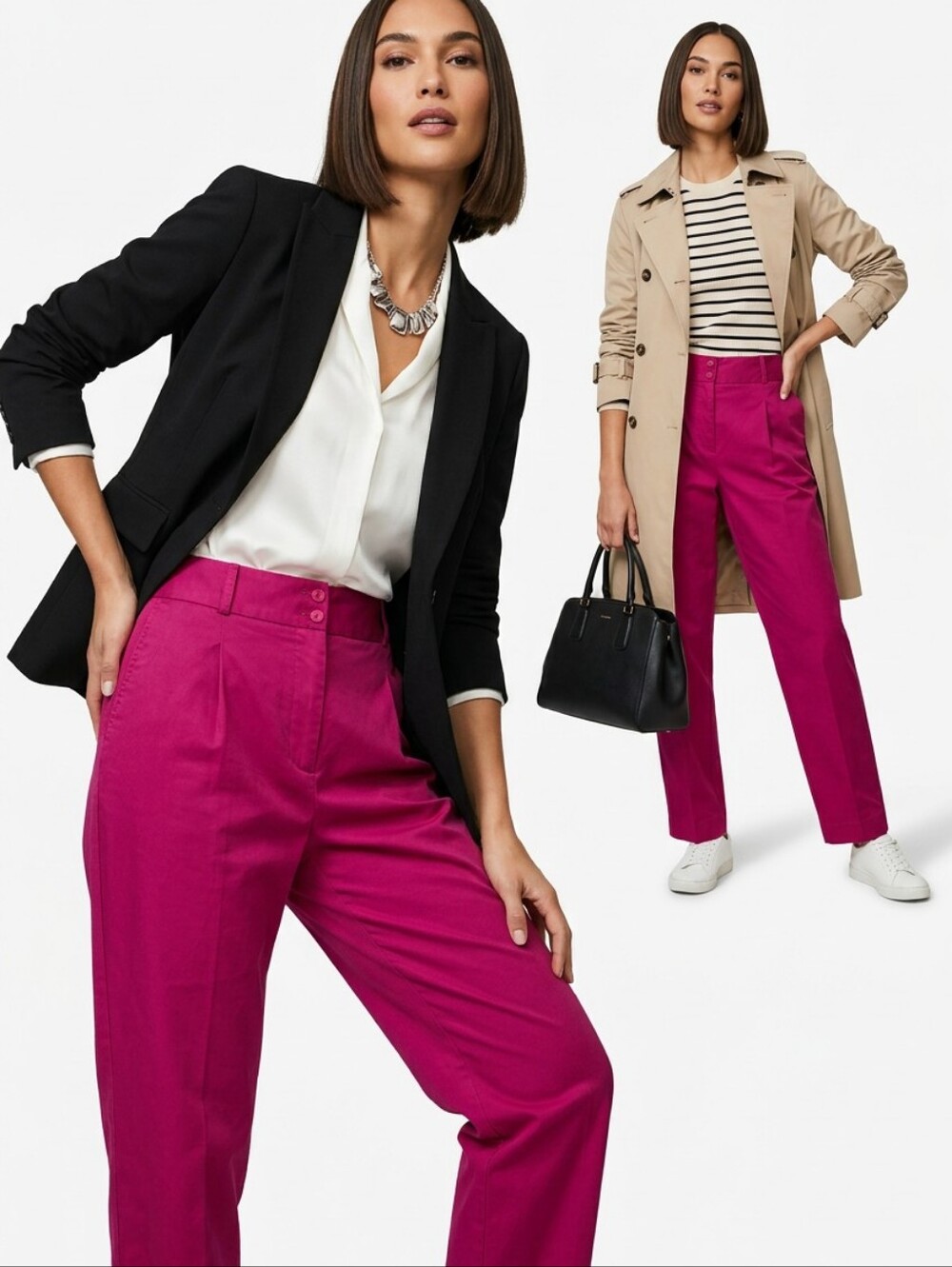Liz Claiborne Straight-Leg Pants - Picture 2 of 9